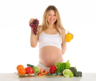 Беременная и правильное питание