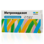 Метронидазол в таблетках