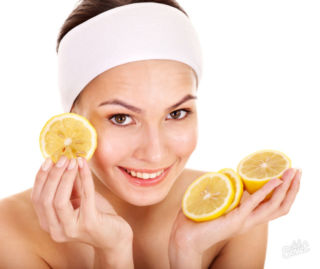 Домашняя маска с лимоном