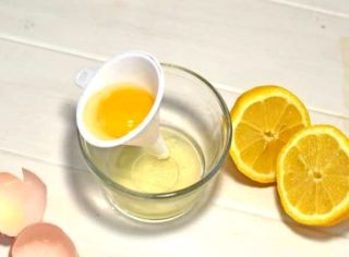 Лимон и белок