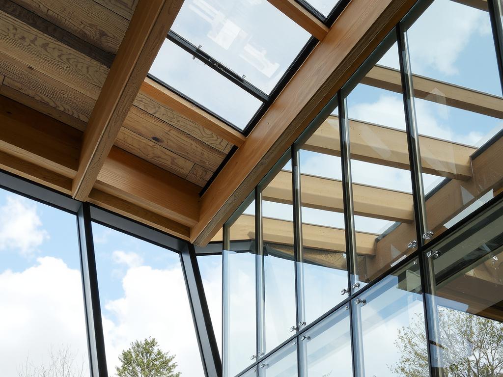 The use of sheet glass in constructionфото