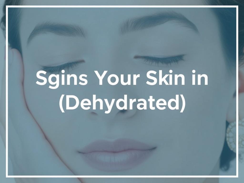     Signs Your Skin Is Dehydrated (Not Just Dry). Ingredients to Look for When Your Skin Is Dehydrated