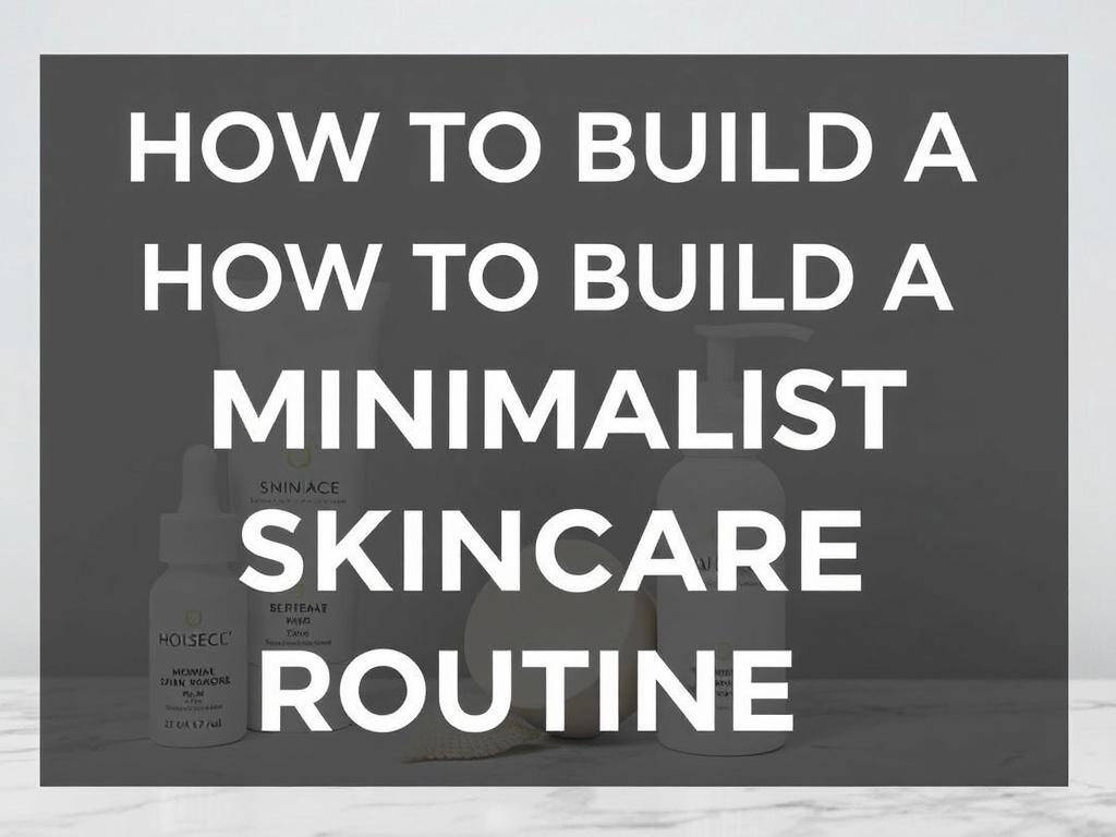     How to Build a Minimalist Skincare Routine. Sample Minimalist Skincare Routines for Different Skin Types
