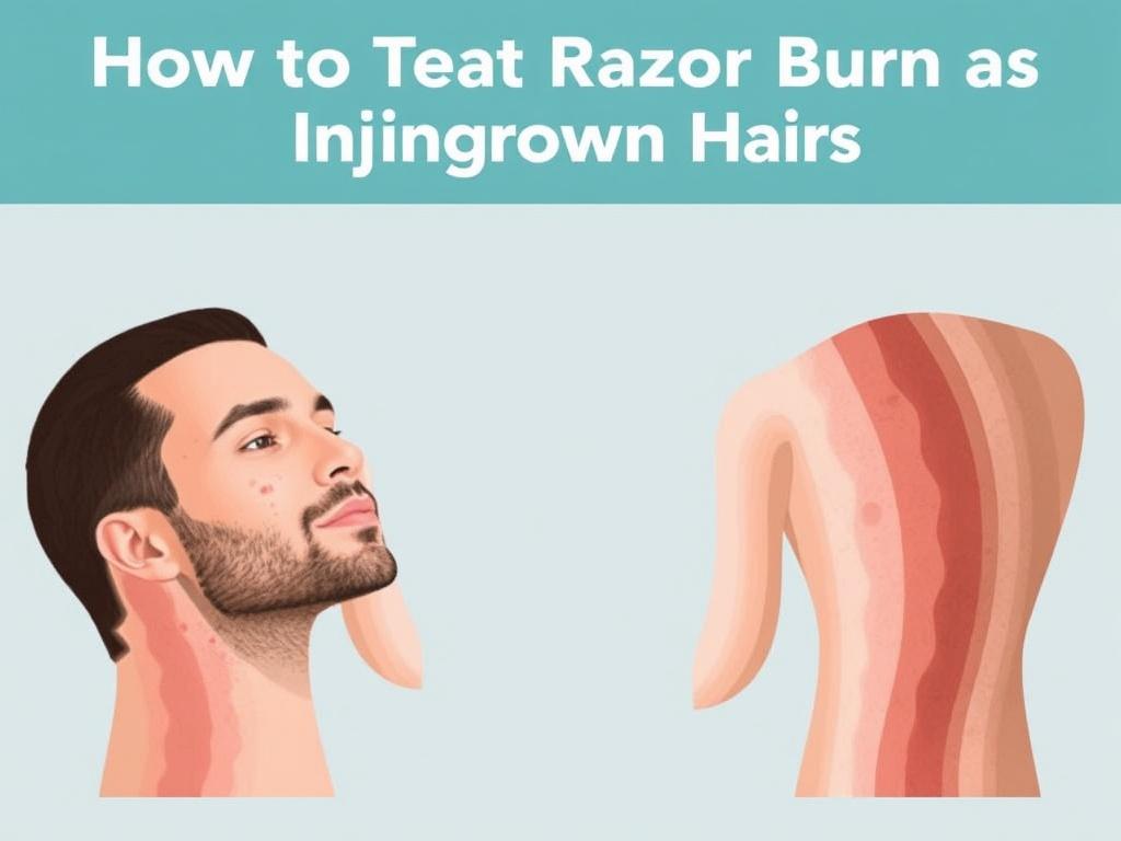    How to Treat Razor Burn and Ingrown Hairs. When to See a Doctor