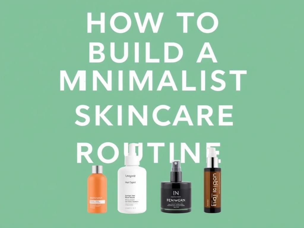 How to Build a Simple and Effective Minimalist Skincare Routine