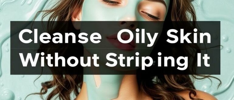 How to Cleanse Oily Skin Without Stripping It: A Gentle Guide to Balanced Skin
