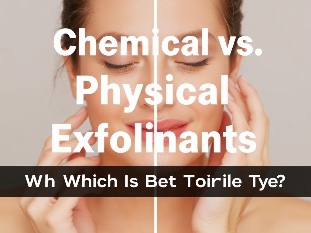     Chemical vs. Physical Exfoliants: Which Is Better?. Which Exfoliant Is Better for Your Skin Type?