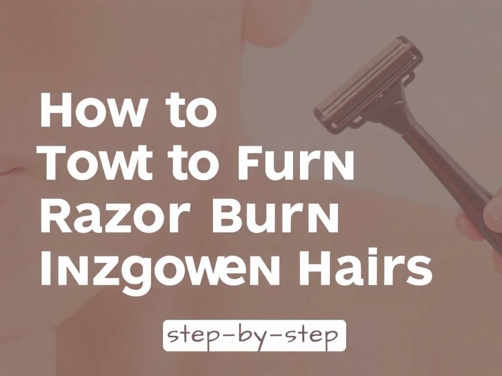     How to Treat Razor Burn and Ingrown Hairs. How to Treat Razor Burn and Ingrown Hairs: Step-by-Step