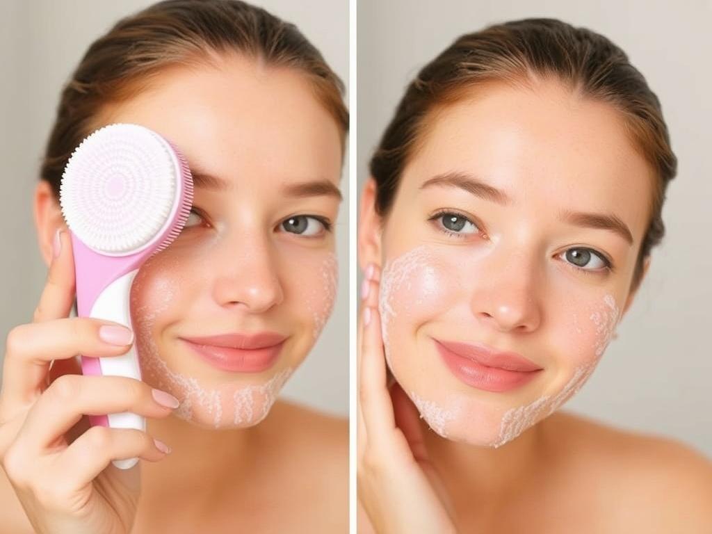     The Right Way to Use a Facial Cleansing Brush. Choosing the Right Facial Cleansing Brush for Your Skin Type