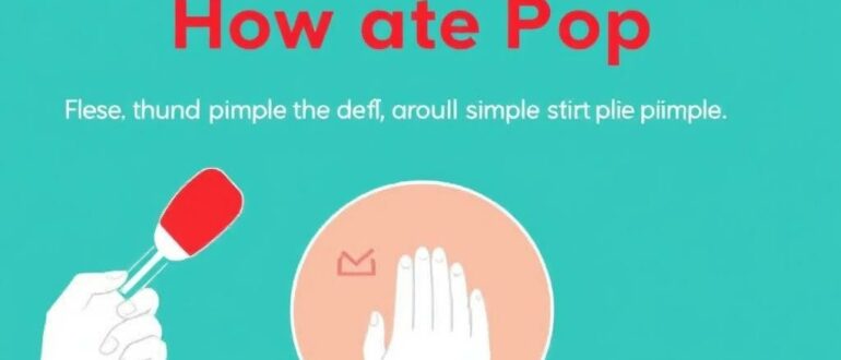 How to Pop a Pimple Safely (If You Must): A Step-by-Step Guide to Clear Skin Without Scarring