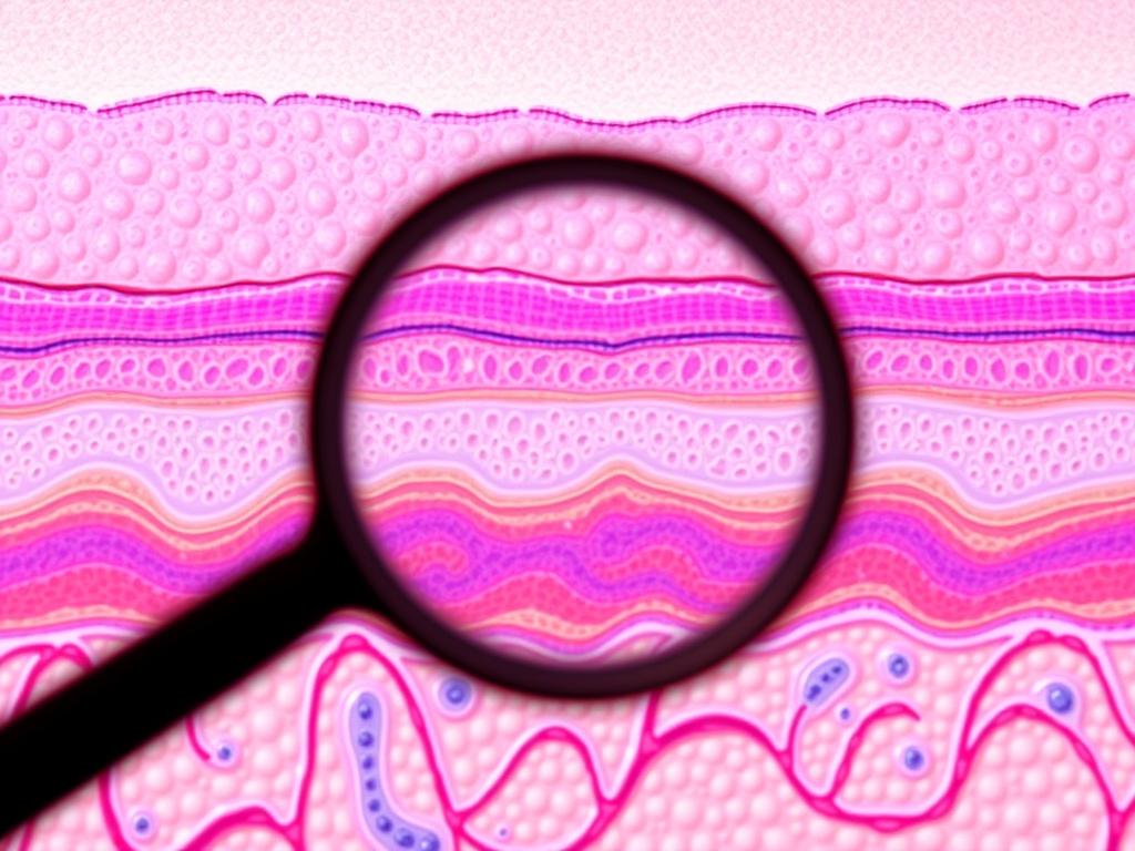     Haut unter der Lupe: Die verschiedenen Hautschichten verstehen. Las tres grandes capas: epidermis, dermis e hipodermis