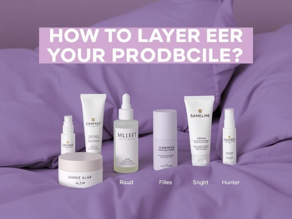     How to Layer Your Skincare Products in the Right Order. Resumen visual: checklist antes de acostarte