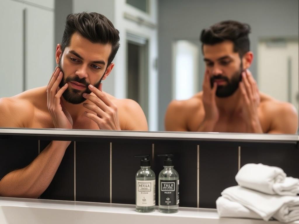 Soins pour hommes : une routine simple et efficace.. Grundprinzipien einer einfachen, effektiven Routine Soins pour hommes : une routine simple et efficace.. Grundprinzipien einer einfachen, effektiven Routine