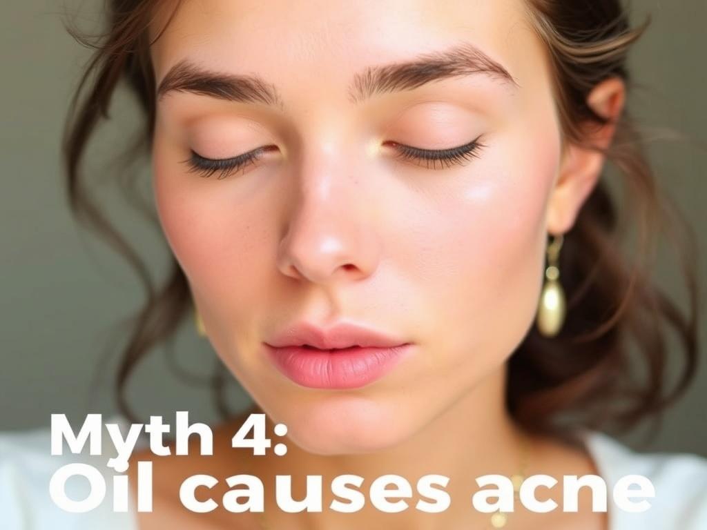     Debunking Common Skincare Myths on the Internet. Mito 4: El aceite causa acné
