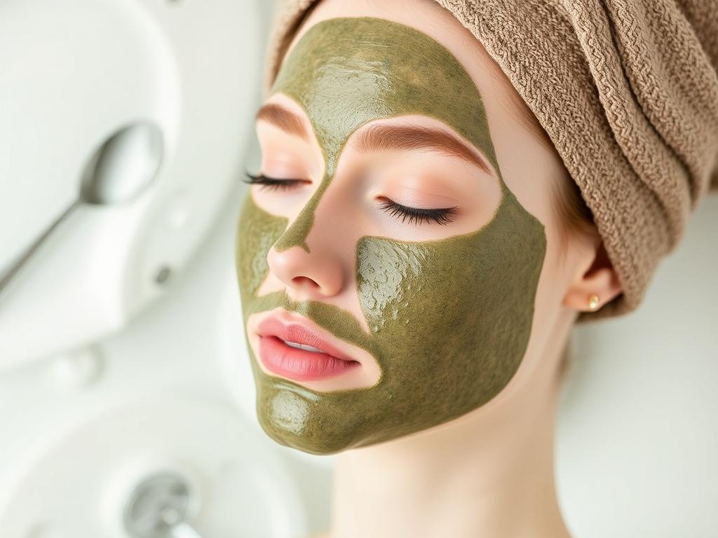 women's seaweed mask women's seaweed maskфото